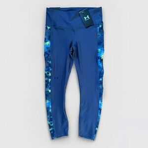 Under Armour Women’s Sz S UA Armour Ankle Legging Print Panel High Rise Leggins